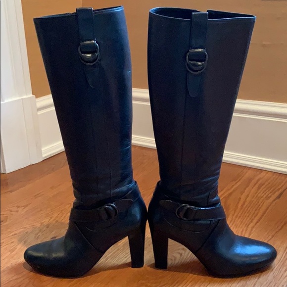 Cole Haan black tall boot - Picture 2 of 7